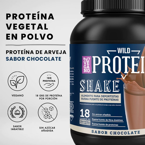 Proteína Vegetal Wild Protein Sabor Chocolate 1 kg