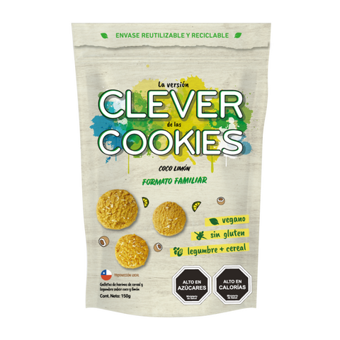 Clever Cookies Familiar Coco Limón 150g