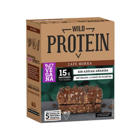 Wild Protein Vegana Mokka 5 unidades