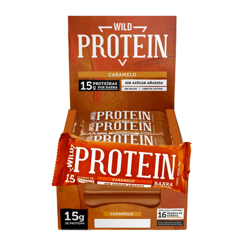 Wild Protein Caramelo 16 unidades