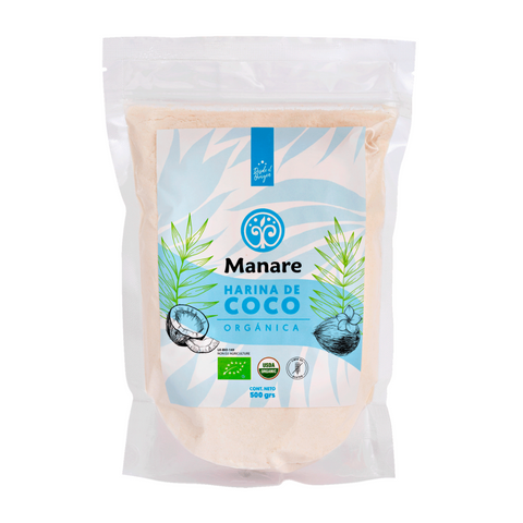 Harina de coco orgánica 500 g